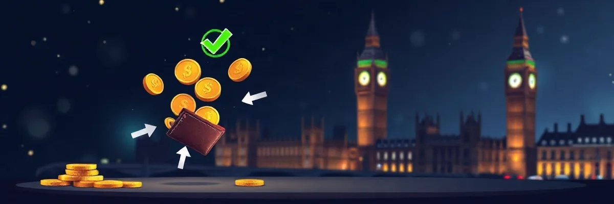 Worked examples: three withdrawals from request to arrival for players in the UK